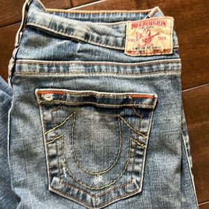 True religion capri pants size 32